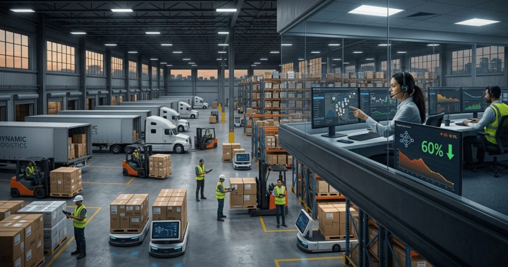 Case Study: How Dynamic Logistics Cut Support Ticket Volume by 60% with AI