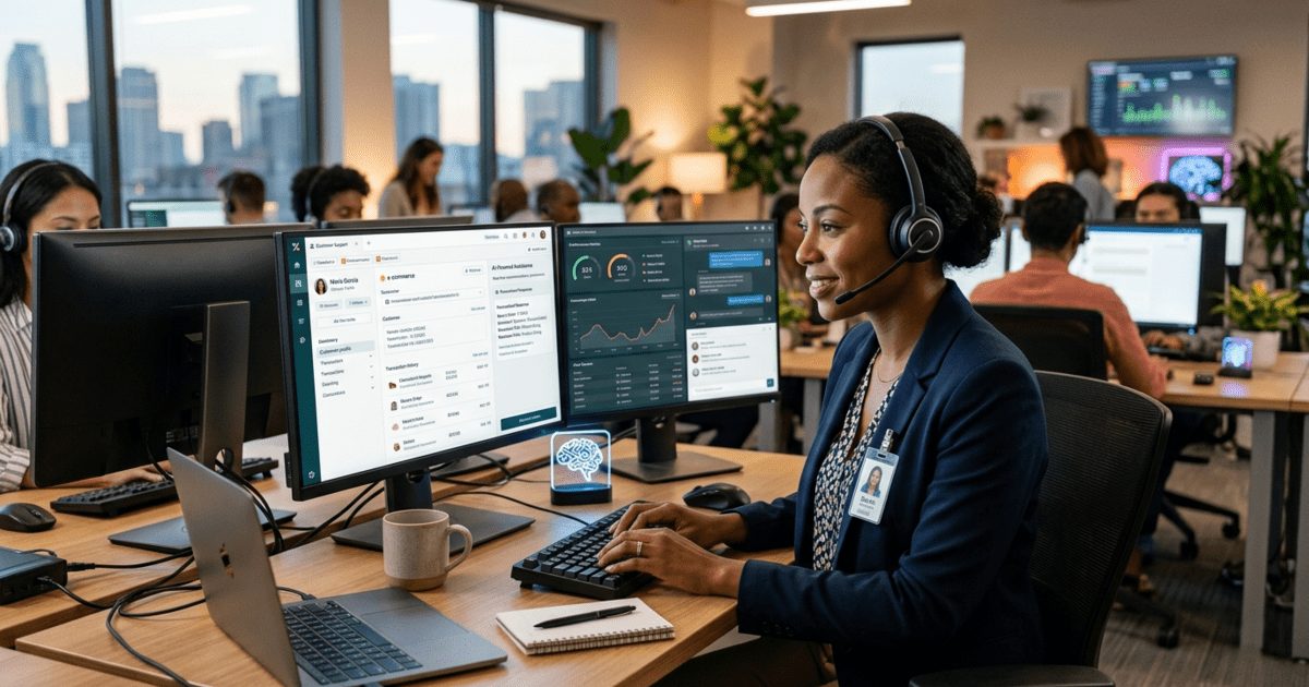 AI for ecommerce customer support